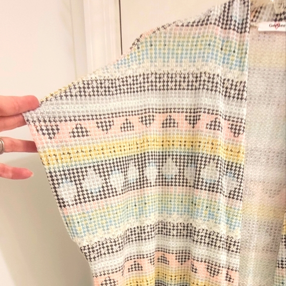GeeGee Sweater Kimono Med - Picture 3 of 9